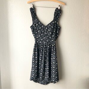 Band of Gypsies Black and White Mini Dress